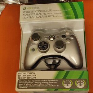 Sealed Microsoft XBOX 360 Wireless Controller Special Edition Play and Charge ki